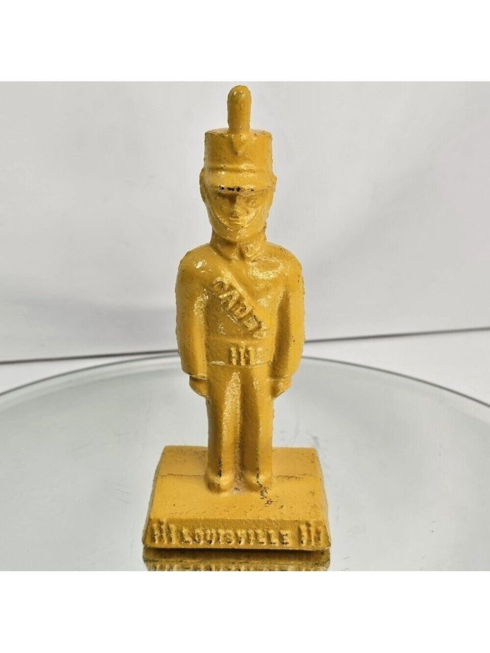 1960 Cast Iron International Harvester Cub Cadet Statue Louisville KY Yellow